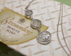 Inline glass button necklace (one-off)