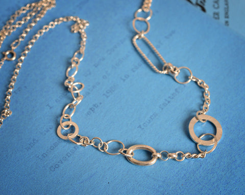 Charm chain necklace